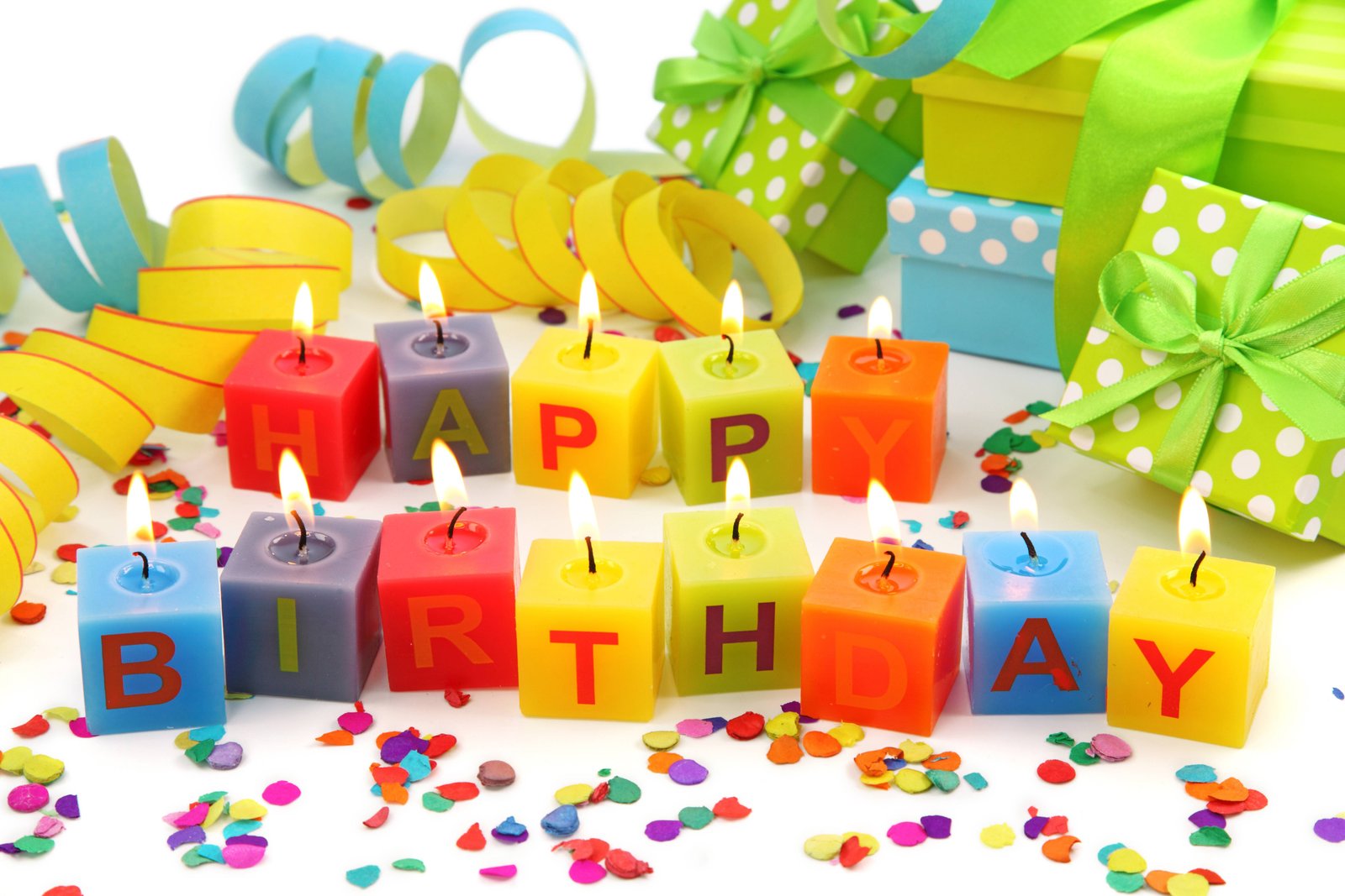 Happy Birthday Candles wallpaper free