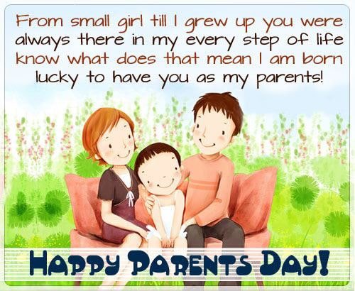 Happy Parents day quotes