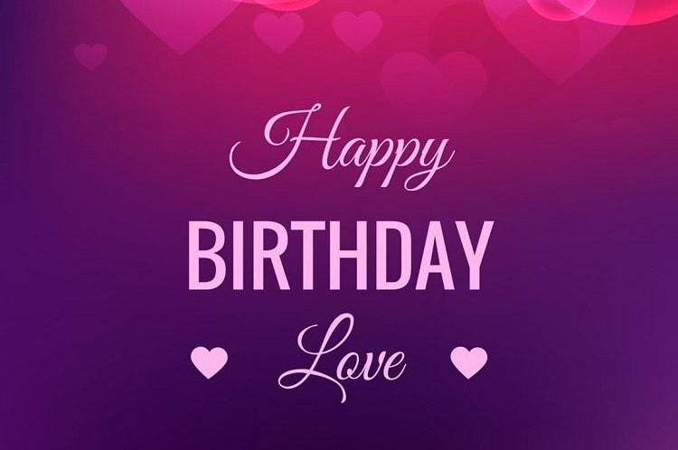 Happy Birthday wishes for love download
