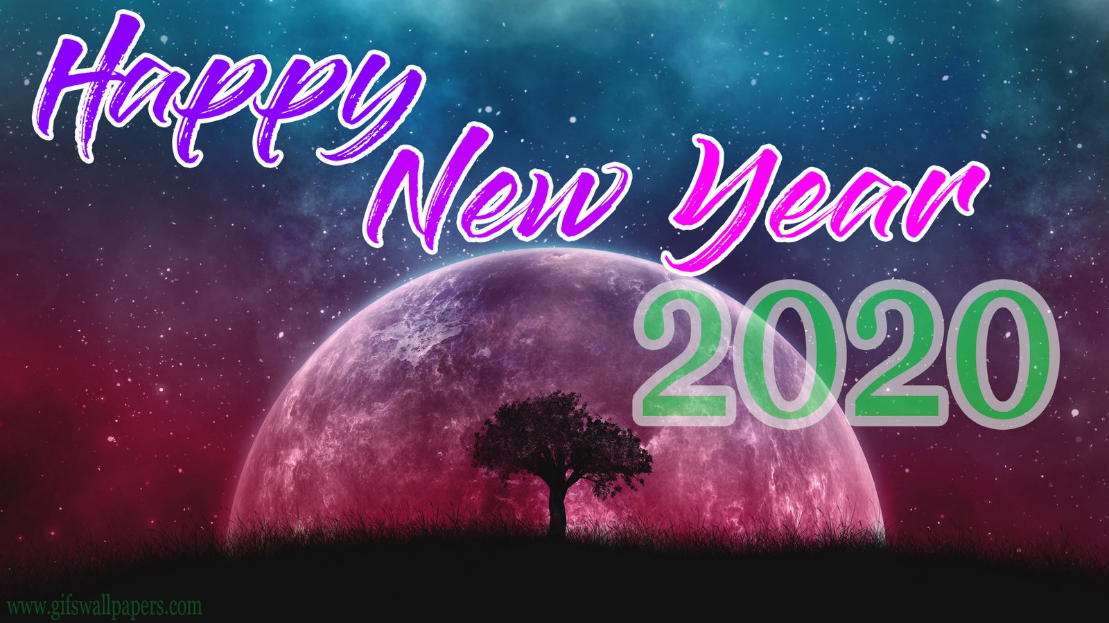 Happy New year 2020 pictures & backgrounds free